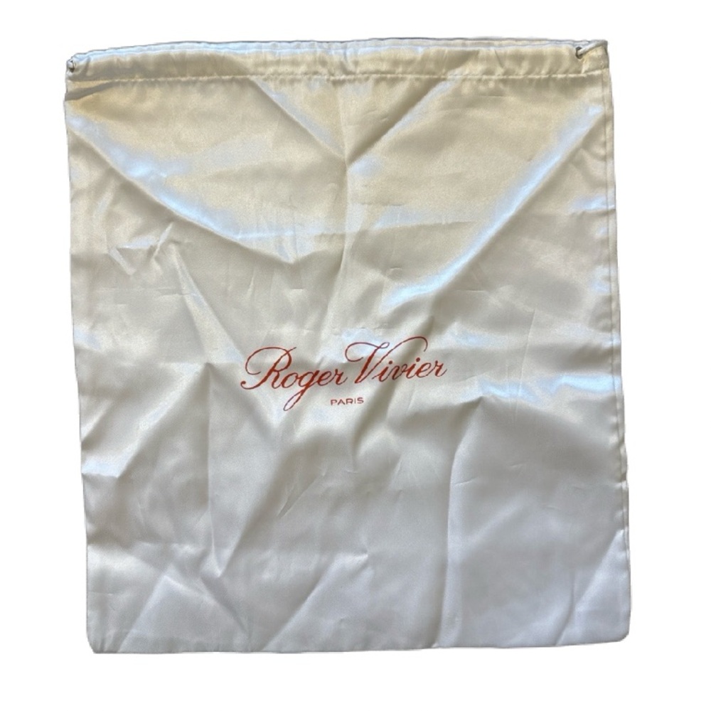 Roger Vivier Paris White Dust Bag